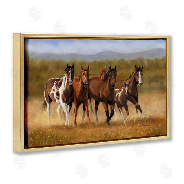 Stupell Industries Victoria Schultz | Foal's First Run
