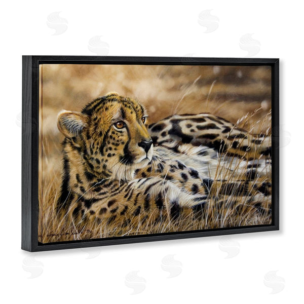 Stupell Industries Victoria Schultz | Relaxing Leopard Scenery