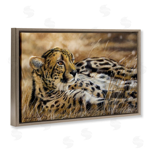 Stupell Industries Victoria Schultz | Relaxing Leopard Scenery