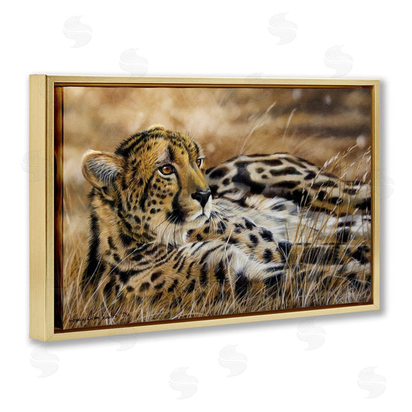Stupell Industries Victoria Schultz | Relaxing Leopard Scenery