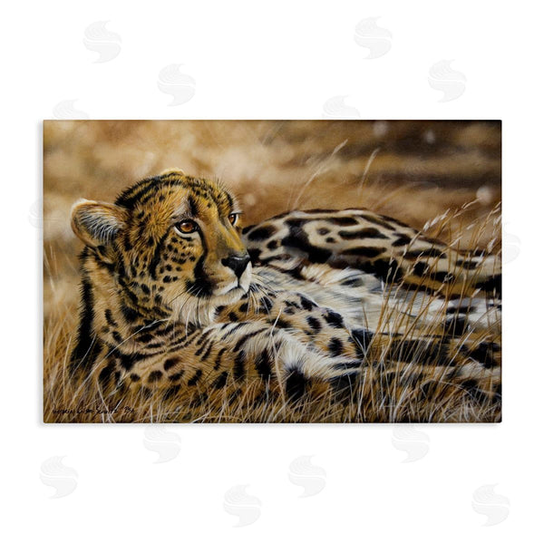 stupell industries Victoria Schultz | Relaxing Leopard Scenery