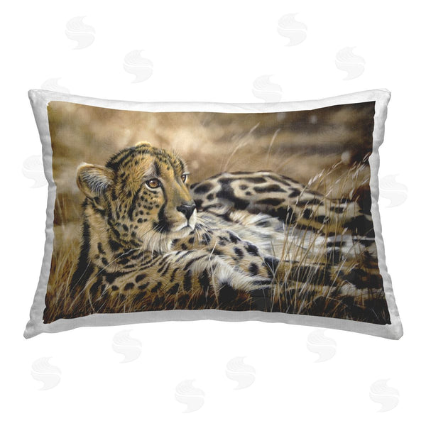 stupell industries Victoria Schultz | Relaxing Leopard Scenery