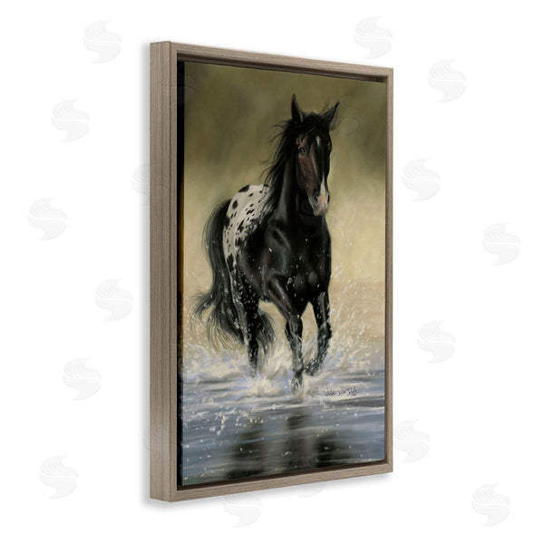 Stupell Industries Victoria Schultz | Splashing Galloping Horse