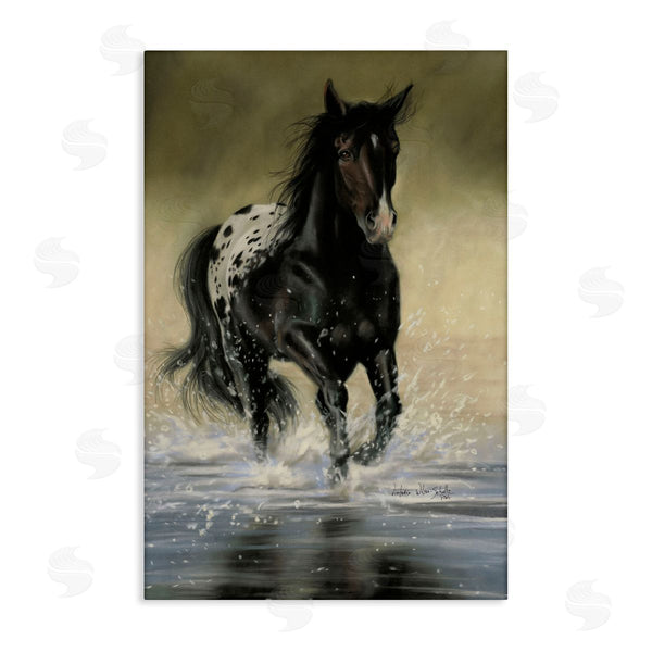 stupell industries Victoria Schultz | Splashing Galloping Horse