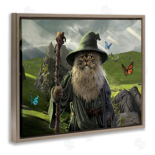 Stupell Industries Vincent Hie | Fantasy Wizard Scene Wall Art