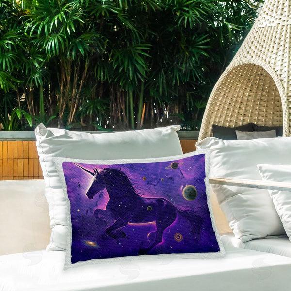 Stupell Industries Vincent Hie | Purple Unicorn Nebula