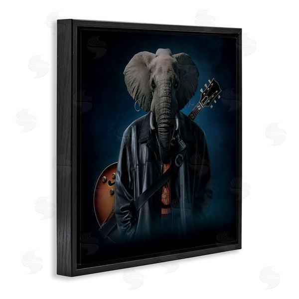 Stupell Industries Vincent Hie | Rock Musician Elephant