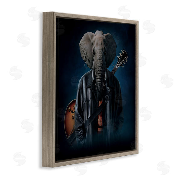 Stupell Industries Vincent Hie | Rock Musician Elephant