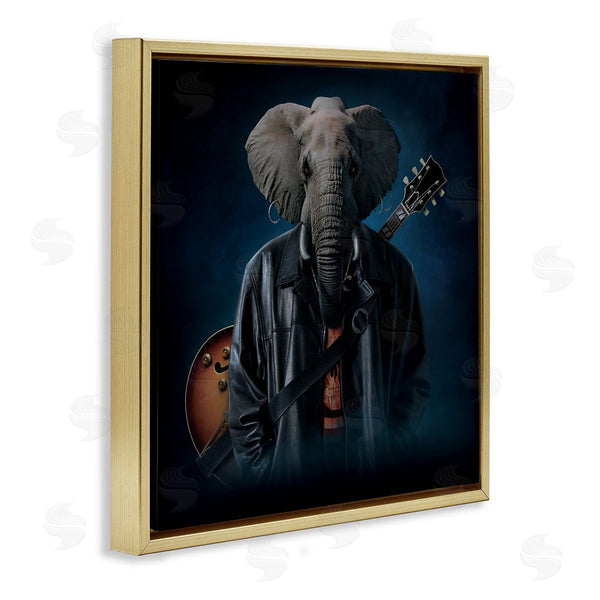 Stupell Industries Vincent Hie | Rock Musician Elephant
