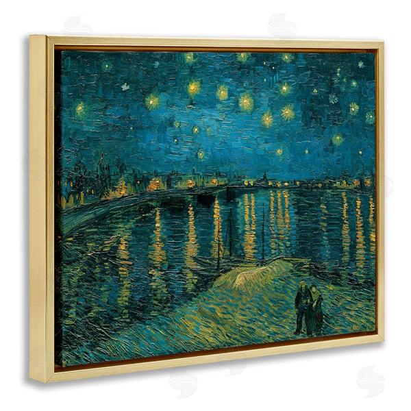 Stupell Industries Vincent Van Gogh | Classic Starry Night Over Rhone Van Gogh