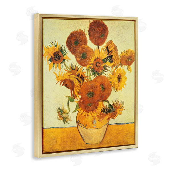 Stupell Industries Vincent Van Gogh | Girasoli Sunflowers Classic Painting