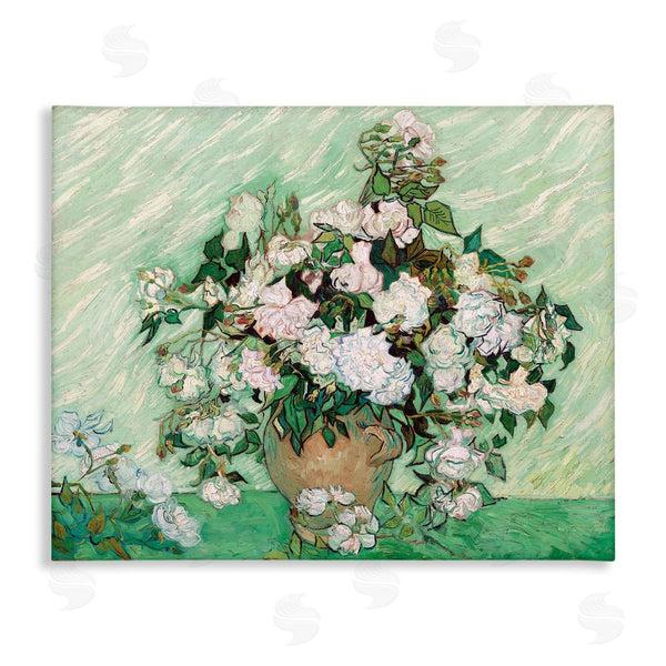 stupell industries Vincent Van Gogh | Impressionist Arrangement of Chrysanthemums Traditional Painting Wall Art