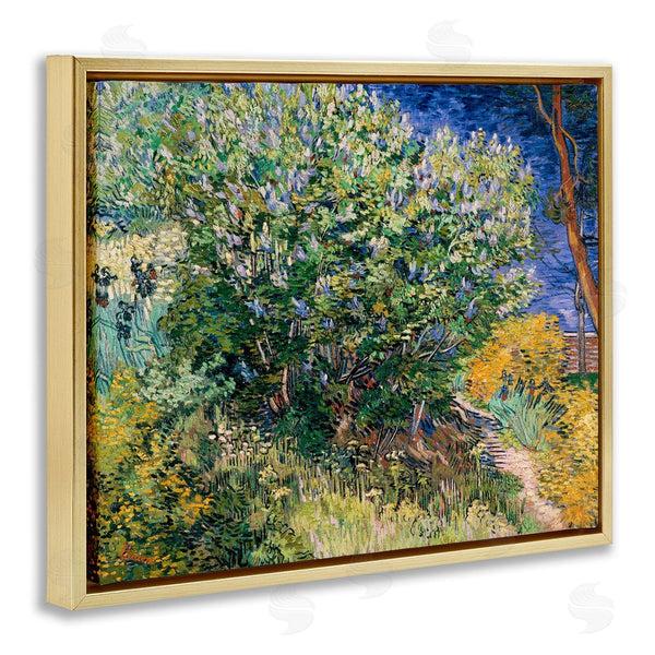 Stupell Industries Vincent Van Gogh | Lilac Bush Classical Painting
