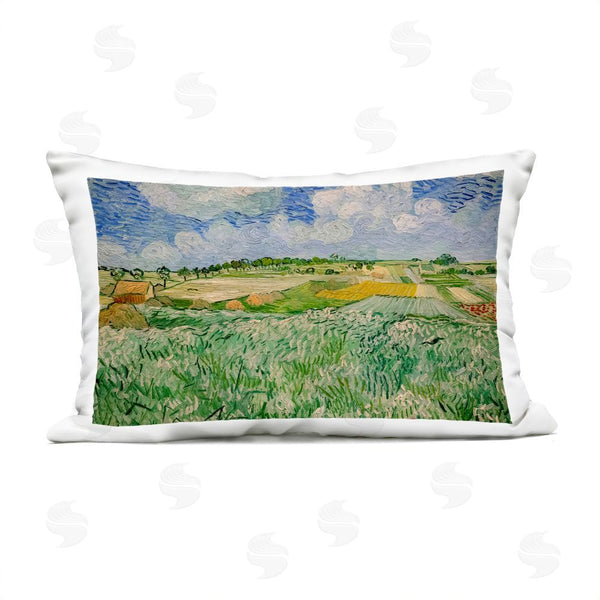 Stupell Industries Vincent Van Gogh | Plain Near Auvers Painting Throw Pillow