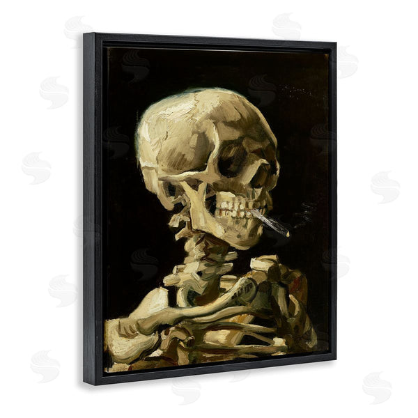 Stupell Industries Vincent Van Gogh | Skull With Burning Cigarette