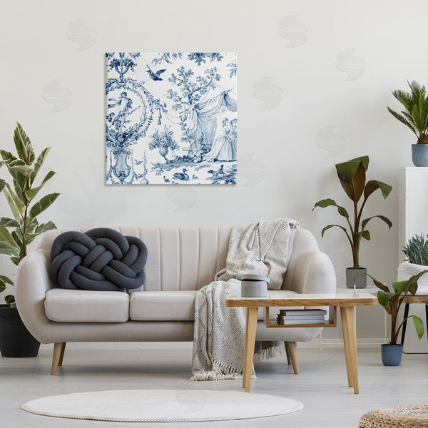 Stupell Industries Vintage Hustle | Classic Toile Scene Wall Art