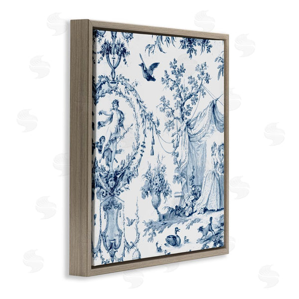 Stupell Industries Vintage Hustle | Classic Toile Scene Wall Art