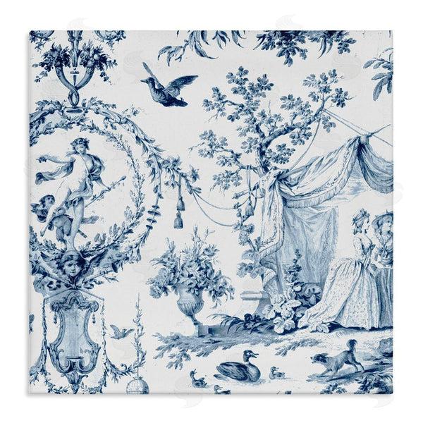stupell industries Vintage Hustle | Classic Toile Scene Wall Art