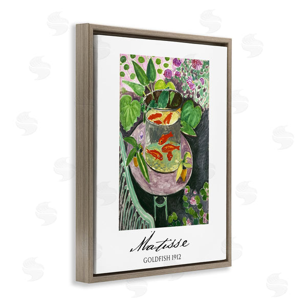 Stupell Industries Vintage Hustle | Matisse Goldfish Still Life