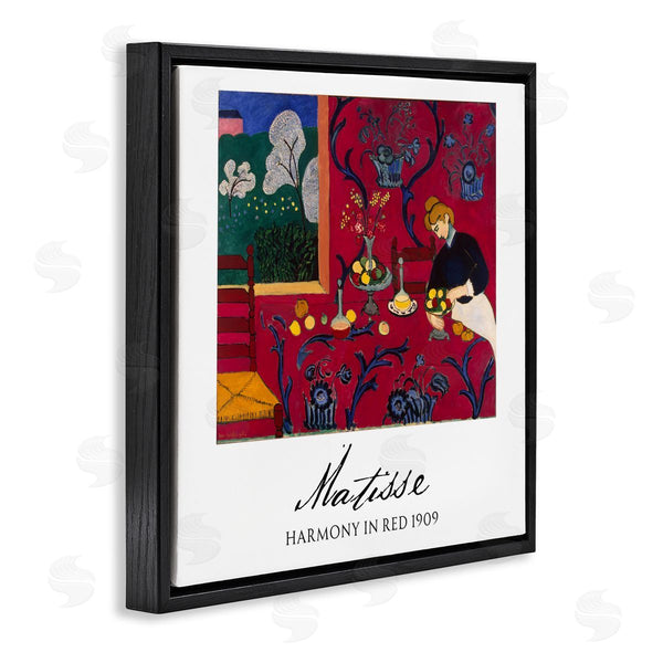 Stupell Industries Vintage Hustle | Matisse Harmony In Red