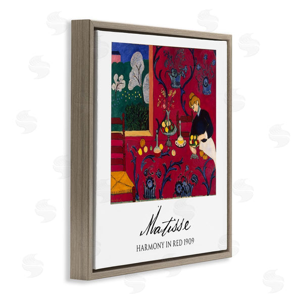 Stupell Industries Vintage Hustle | Matisse Harmony In Red