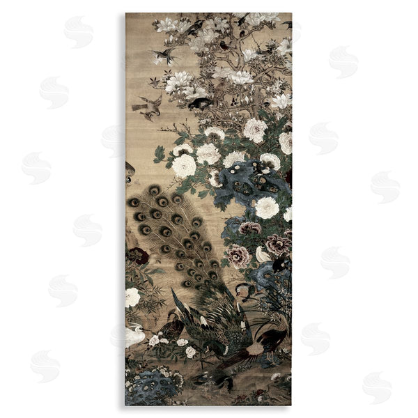 stupell industries Vintage Hustle | Ornate Silk And Moonlight Wall Art