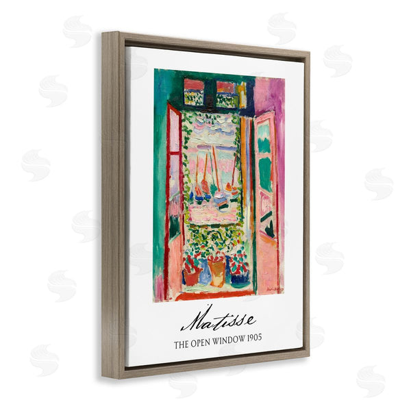 Stupell Industries Vintage Hustle | The Open Window Matisse Wall Art