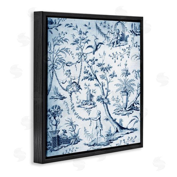 Stupell Industries Vintage Hustle | Vintage Toile Scene Wall Art
