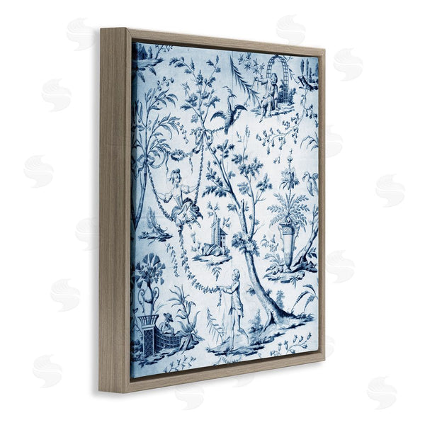 Stupell Industries Vintage Hustle | Vintage Toile Scene Wall Art