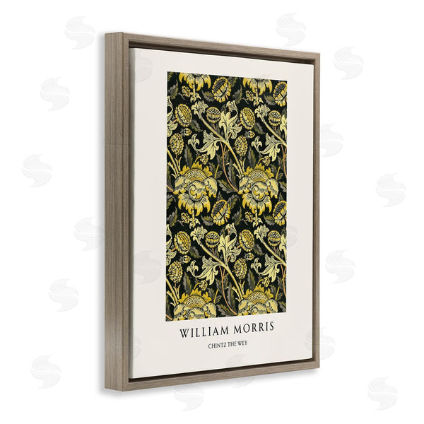 Stupell Industries Vintage Hustle | William Morris Chintz The Wey