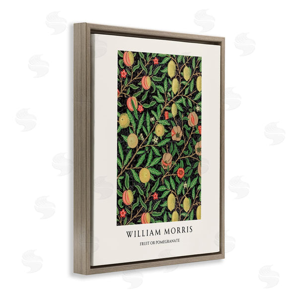 Stupell Industries Vintage Hustle | William Morris Fruit Or Pomegranate
