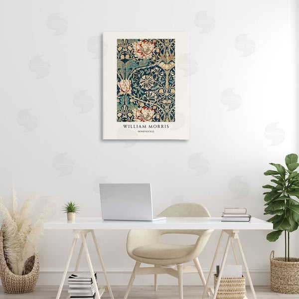 Stupell Industries Vintage Hustle | William Morris Honeysuckle Pattern