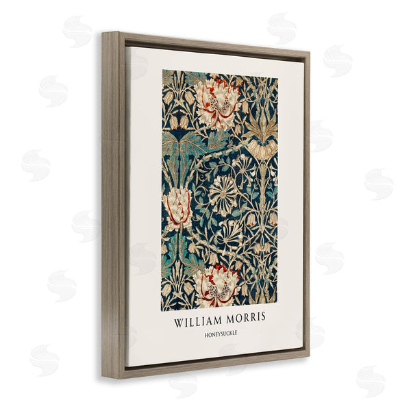 Stupell Industries Vintage Hustle | William Morris Honeysuckle Pattern