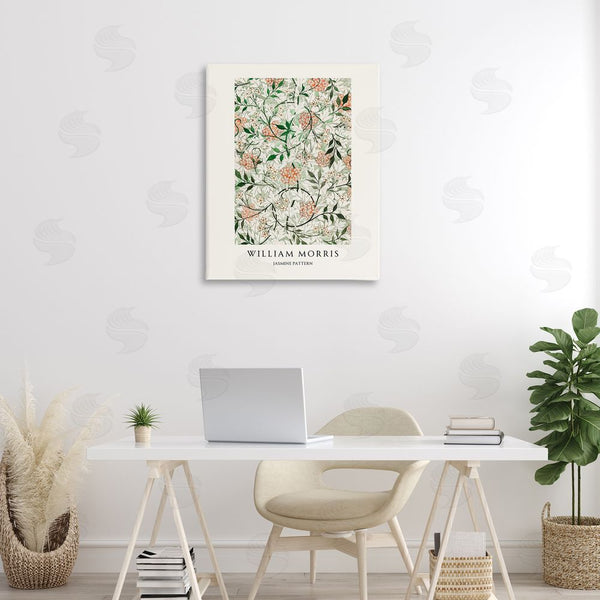 Stupell Industries Vintage Hustle | William Morris Jasmine Pattern