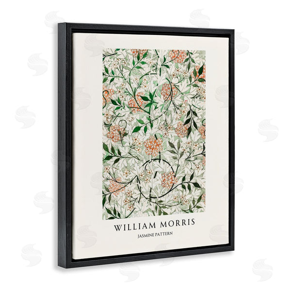 Stupell Industries Vintage Hustle | William Morris Jasmine Pattern