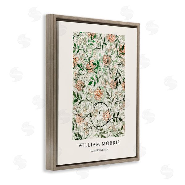 Stupell Industries Vintage Hustle | William Morris Jasmine Pattern