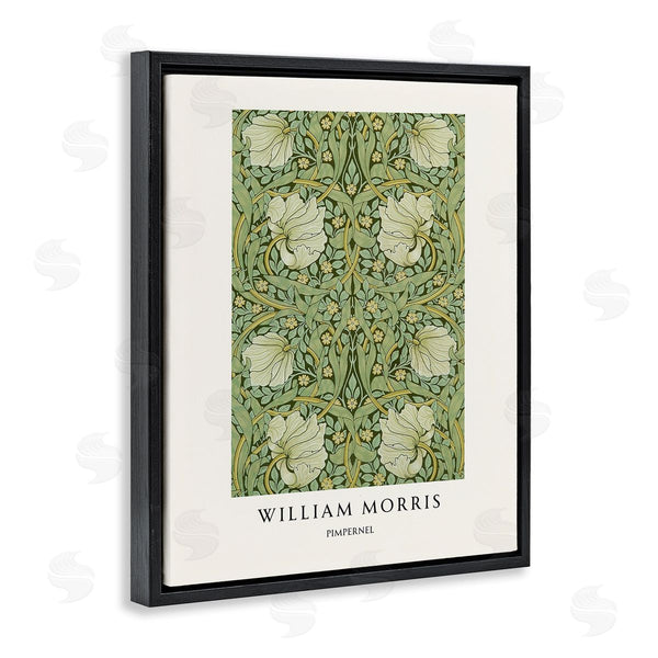 Stupell Industries Vintage Hustle | William Morris Symmetrical Pimpernel
