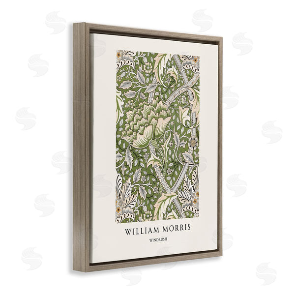 Stupell Industries Vintage Hustle | William Morris Windrush Pattern