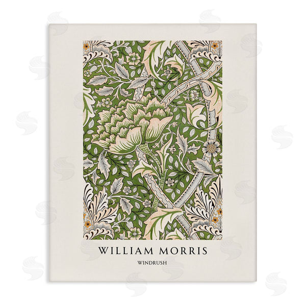 Stupell Industries Vintage Hustle | William Morris Windrush Pattern