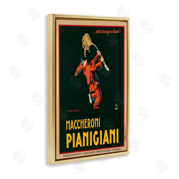 Stupell Industries Vintage Poster | Maccheroni Vintage Ad