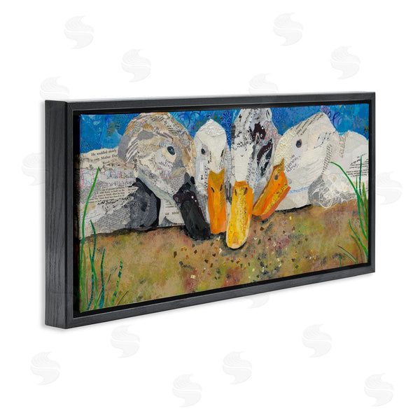 Stupell Industries Violet Davenport | Just Ducky Collage