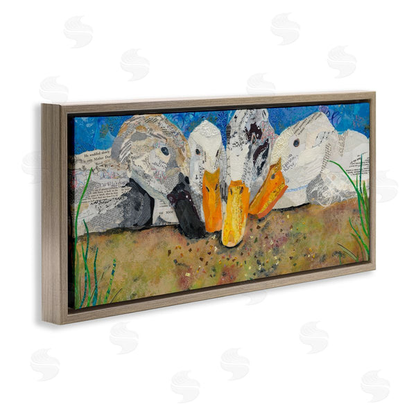 Stupell Industries Violet Davenport | Just Ducky Collage