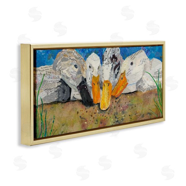 Stupell Industries Violet Davenport | Just Ducky Collage