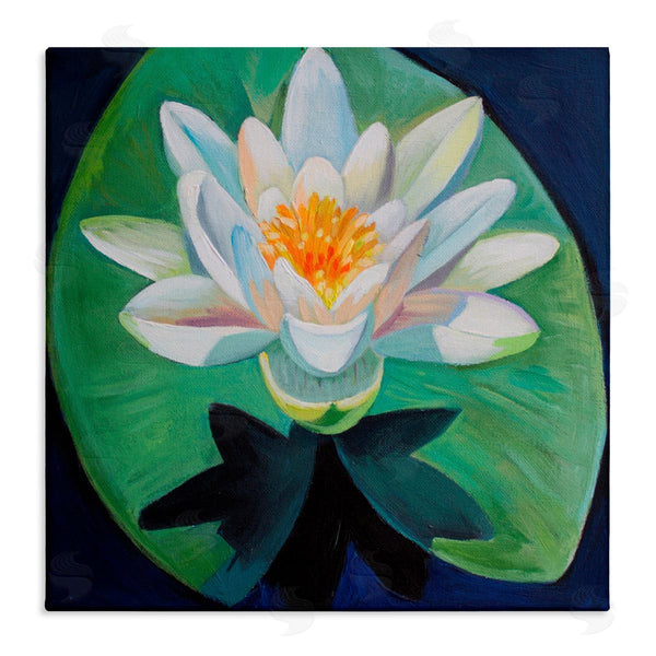 stupell industries Violeta Vollmer | Elegant Lotus & Lily Pad