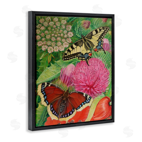 Stupell Industries Violeta Vollmer | Insects & Garden Blooms