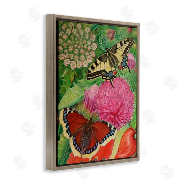 Stupell Industries Violeta Vollmer | Insects & Garden Blooms