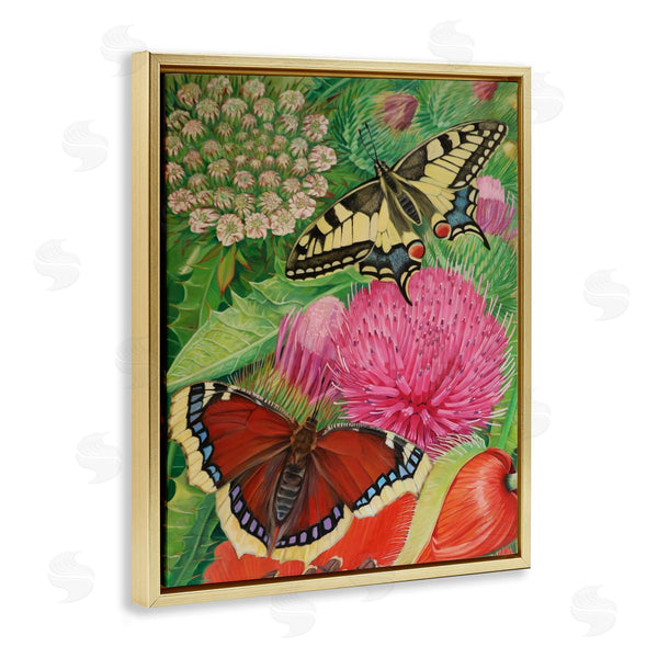 Stupell Industries Violeta Vollmer | Insects & Garden Blooms