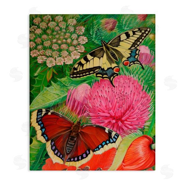stupell industries Violeta Vollmer | Insects & Garden Blooms