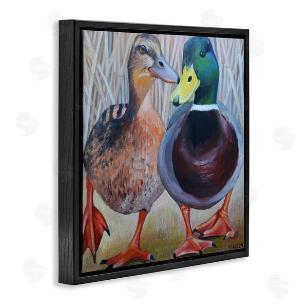 Stupell Industries Violeta Vollmer | Mallard & Brown Ducks