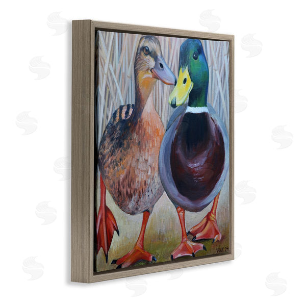 Stupell Industries Violeta Vollmer | Mallard & Brown Ducks
